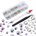 New Multi-Size Nail Rhinestones 3D - Blingy Bag LLC