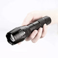 Super-Bright 90000LM LED Tactical Flashlight 5 Modes Zoomable Torch Searchlight - Blingy Bag LLC