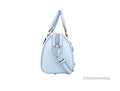 Coach Rowan Medium Cornflower Chambray Canvas Satchel Crossbody Handbag - Blingy Bag LLC