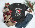 Dead Inside But Joly AF Christmas Skeleton Shirt, Christmas Shirt - Blingy Bag LLC