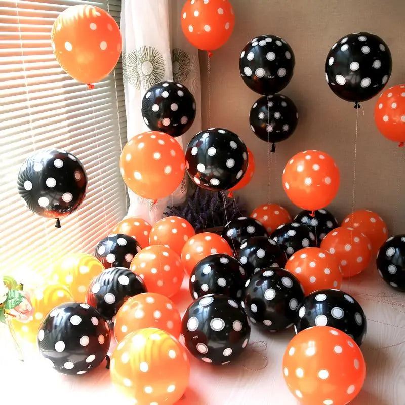 10 Pieces Halloween Decor Balloon - Blingy Bag LLC