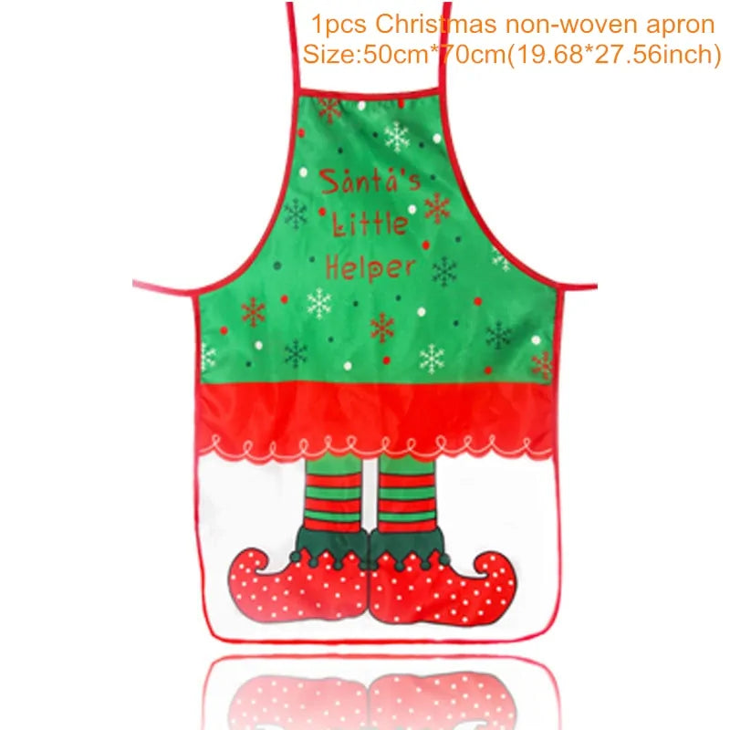 Santa Claus Christmas Apron - Blingy Bag LLC