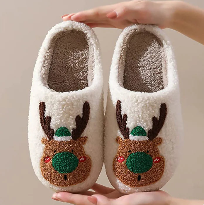 Cozy Christmas Slippers - Blingy Bag LLC