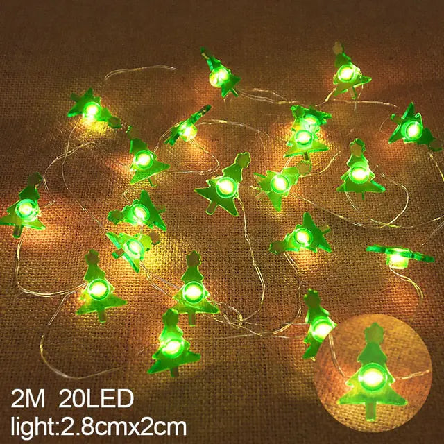 Snowflakes LED Christmas Lights - Blingy Bag LLC