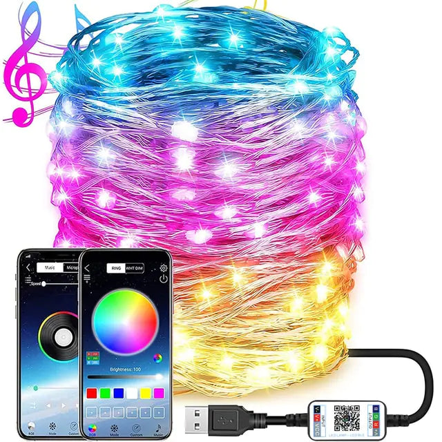 LED String Lights Christmas - Blingy Bag LLC