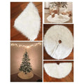 Fur Christmas Tree Skirt - Blingy Bag LLC