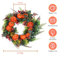 Autumn Pumpkin Wreath - Blingy Bag LLC