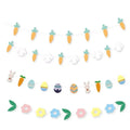 Happy Easter Carrot Bunny Banner - Blingy Bag LLC