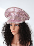 Punk Style Studded Hat - Blingy Bag LLC