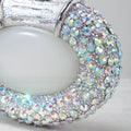 Oval Shaped Diamond Purse - Blingy Bag LLC