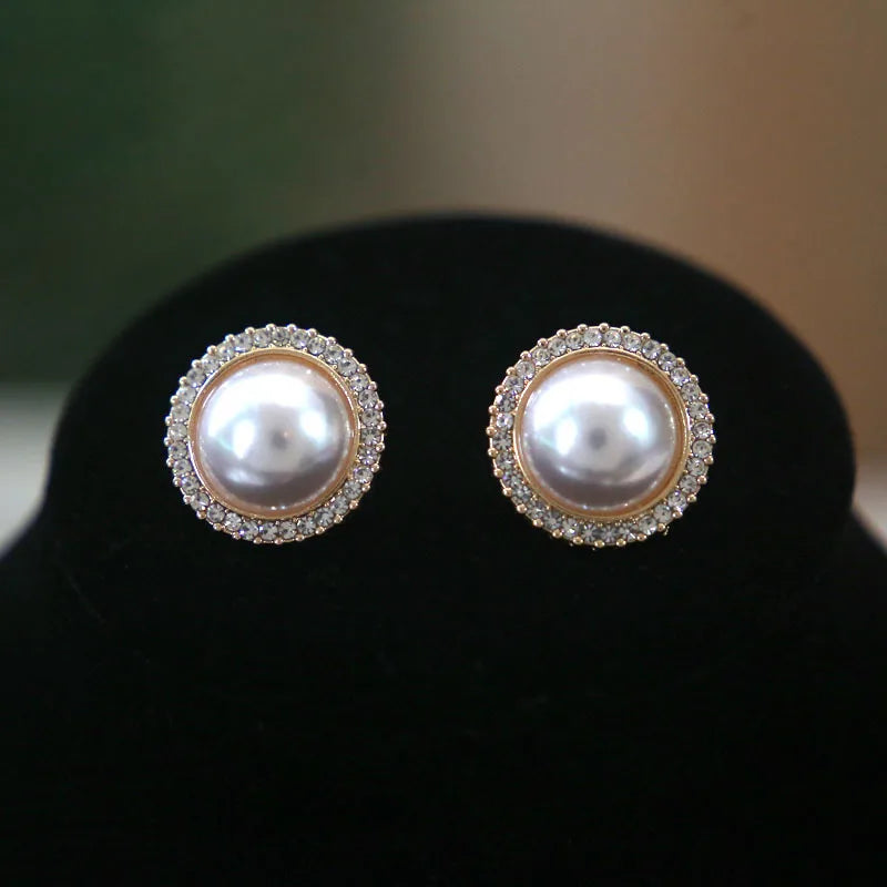 Round Pearl Jewelry Set - Blingy Bag LLC