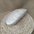 Irregular Oval White Pearl Purse - Blingy Bag LLC