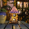 Miniature Solar Flower House - Blingy Bag LLC