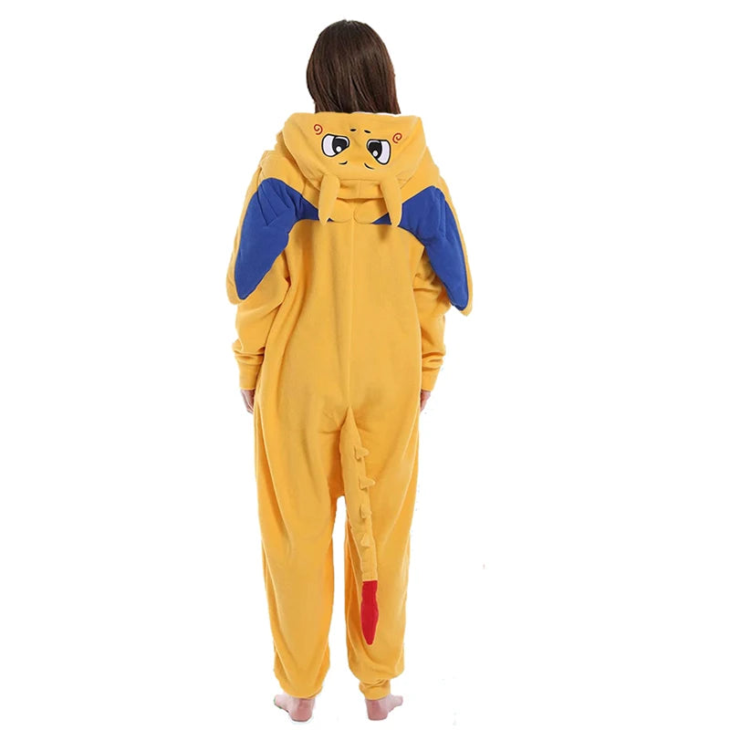 Christmas Onesie Cosplay Costume for Adults Pajamas Women Full Body Clothes One-Piece Pijamas Halloween Kigurumi Winter Homewear - Blingy Bag LLC