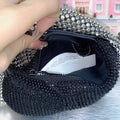 Diamond Bow Evening Clutch - Blingy Bag LLC