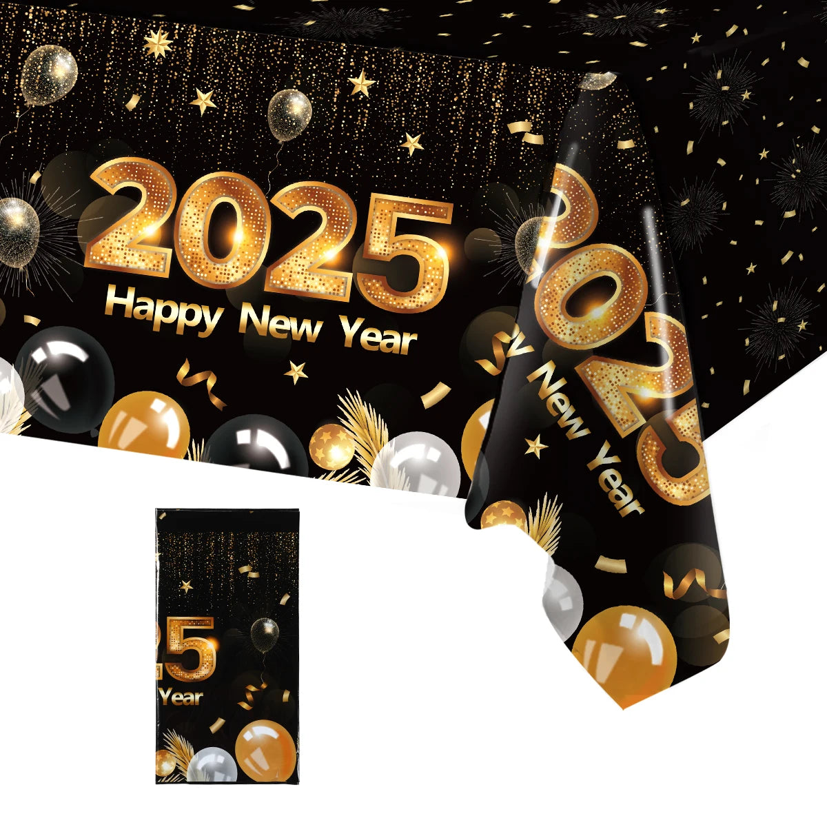 New Year Disposable Table Cover - Blingy Bag LLC