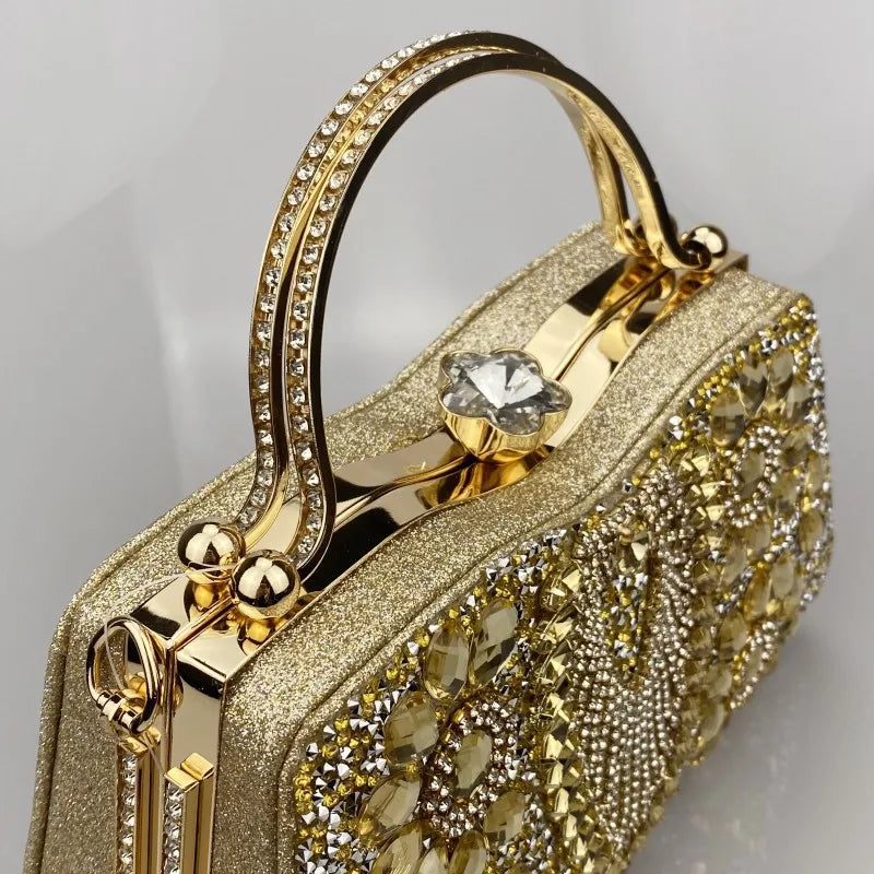 Diamond Elegant Evening Bag - Blingy Bag LLC