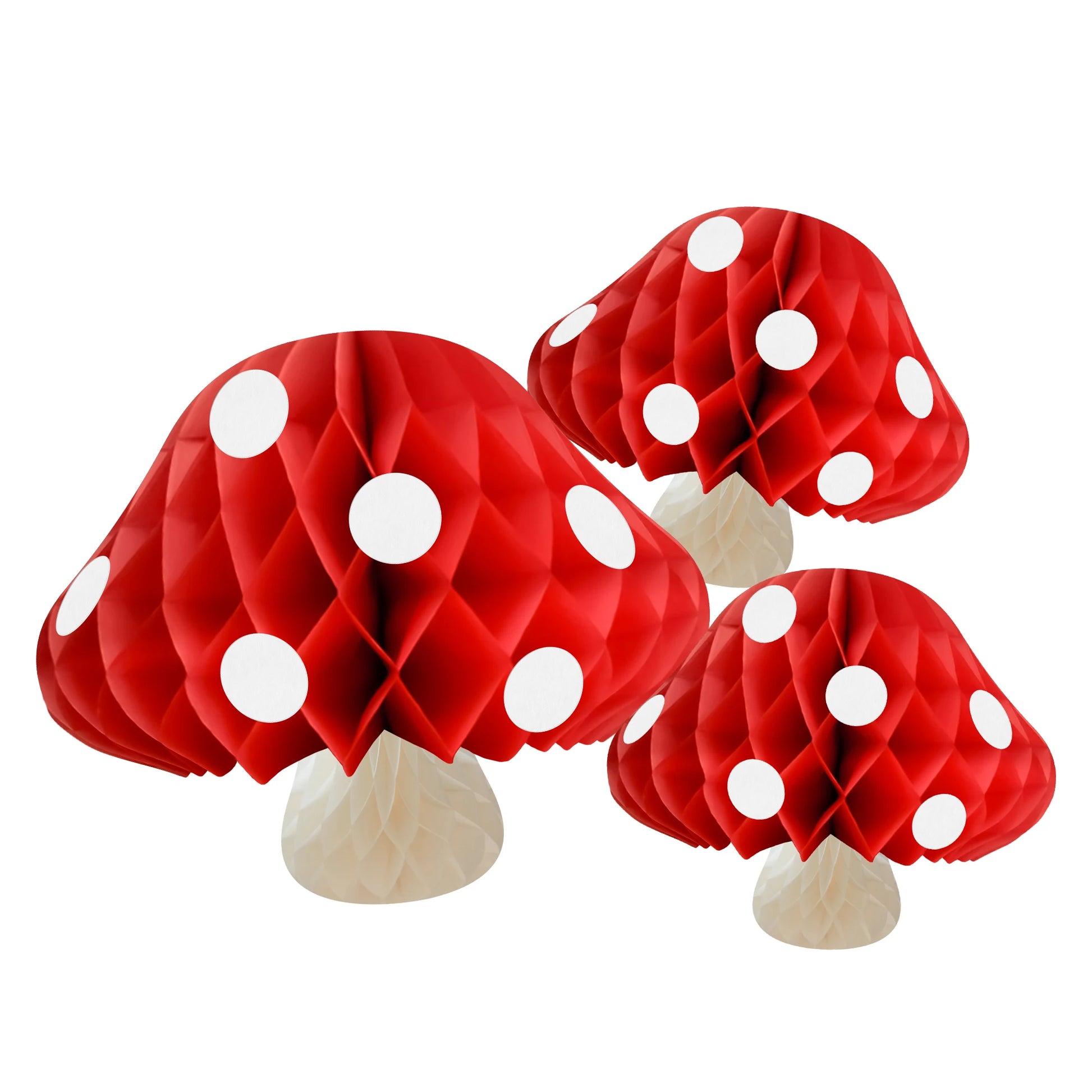 Paper Mushroom Honeycomb - Blingy Bag LLC