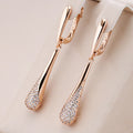 Full Sparkling Dangle Earrings - Blingy Bag LLC