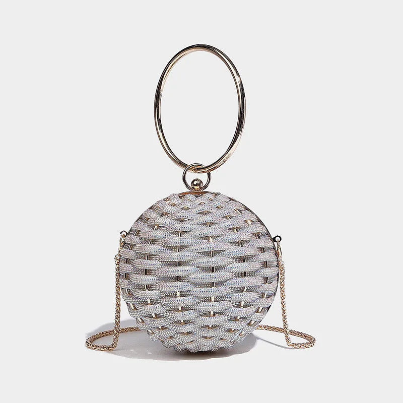 Round Mini Crossbody Bag - Blingy Bag LLC