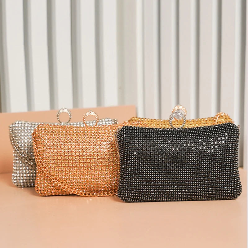 Diamond Luxury Evening Bag - Blingy Bag LLC