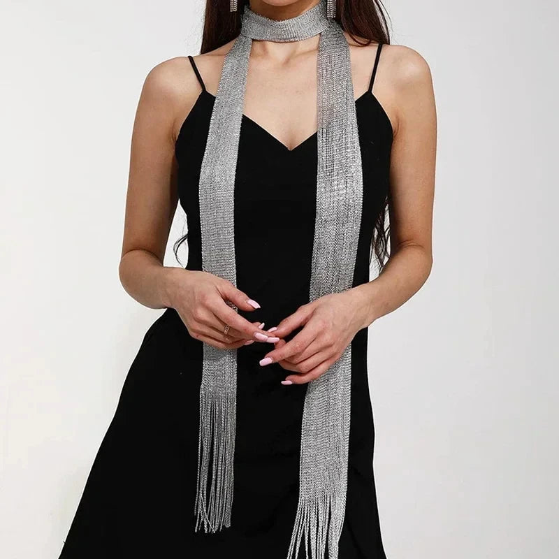 Lace Evening Dress Scarf - Blingy Bag LLC