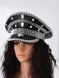 Punk Style Studded Hat - Blingy Bag LLC