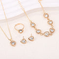 Heart Shape Jewelry Set - Blingy Bag LLC