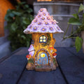 Miniature Solar Flower House - Blingy Bag LLC