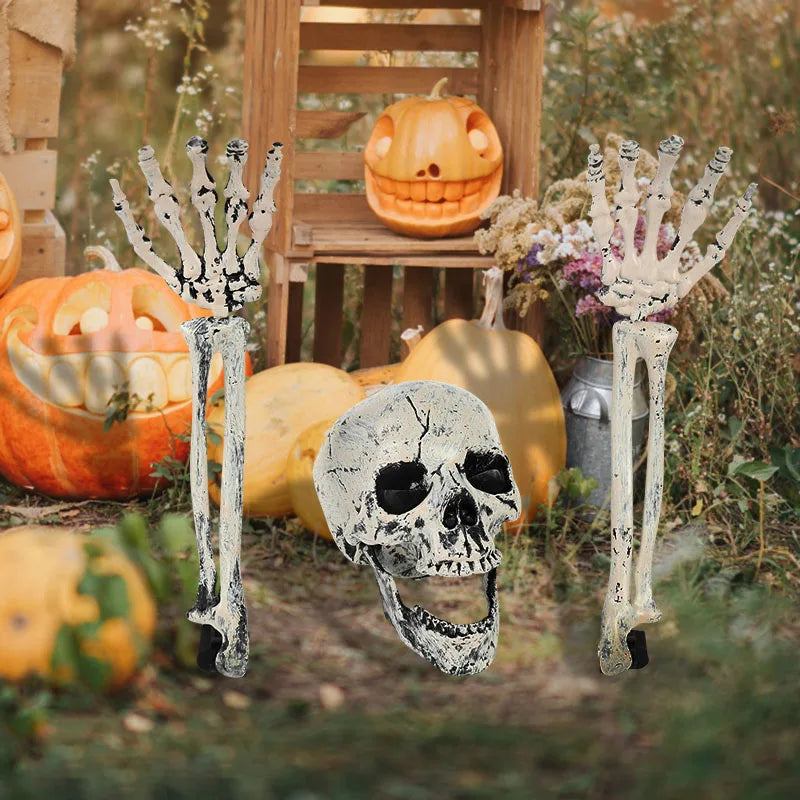 Halloween Skeleton Garden Decor - Blingy Bag LLC