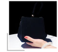 Velvet Bow Knot Hand Purse - Blingy Bag LLC