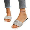 Open Toe Summer Flat Slippers - Blingy Bag LLC