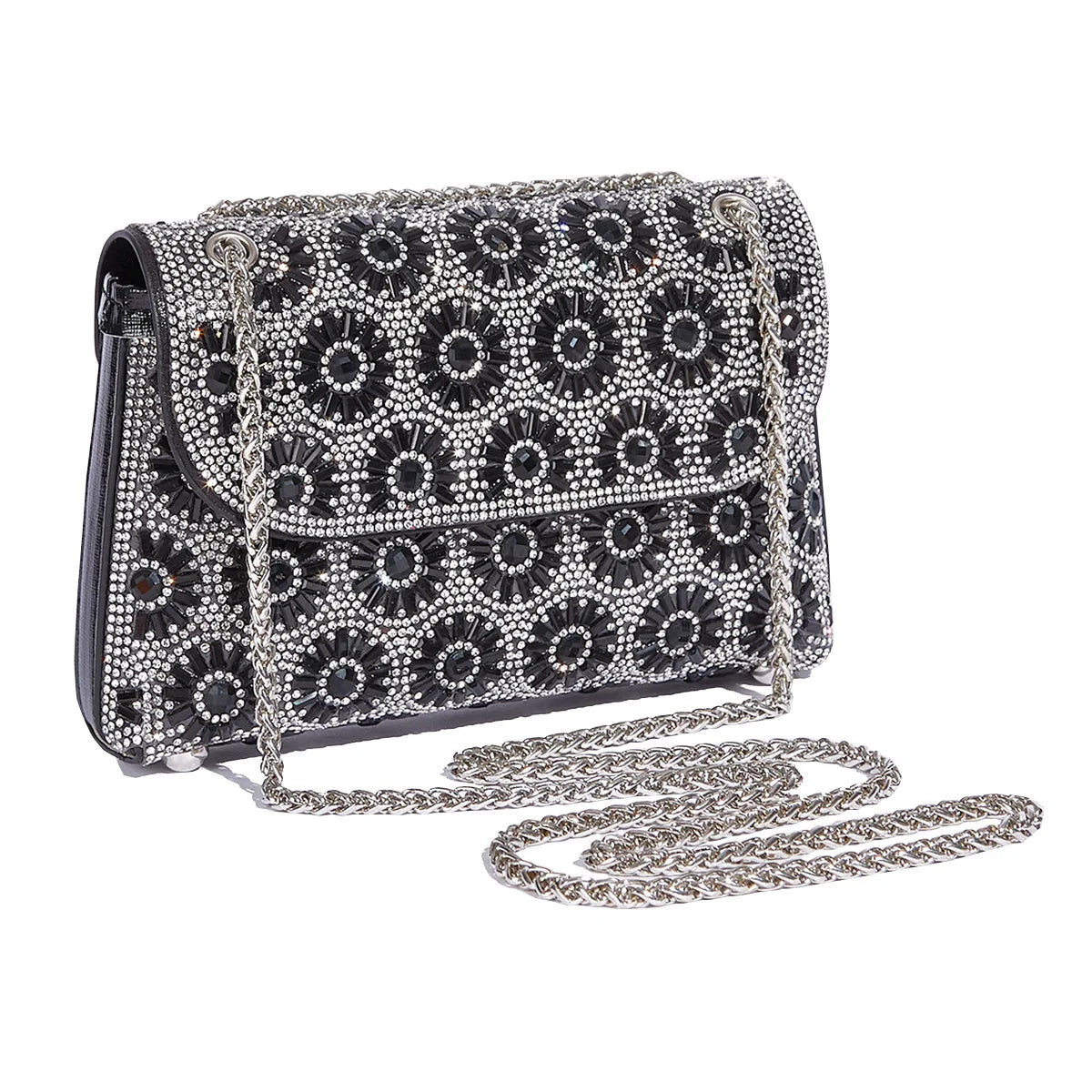 Sunflower Diamond Clutch - Blingy Bag LLC