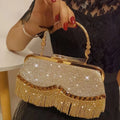 Diamond-Studded Evening Clutch - Blingy Bag LLC