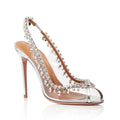 Transparent High Heel Sandals - Blingy Bag LLC