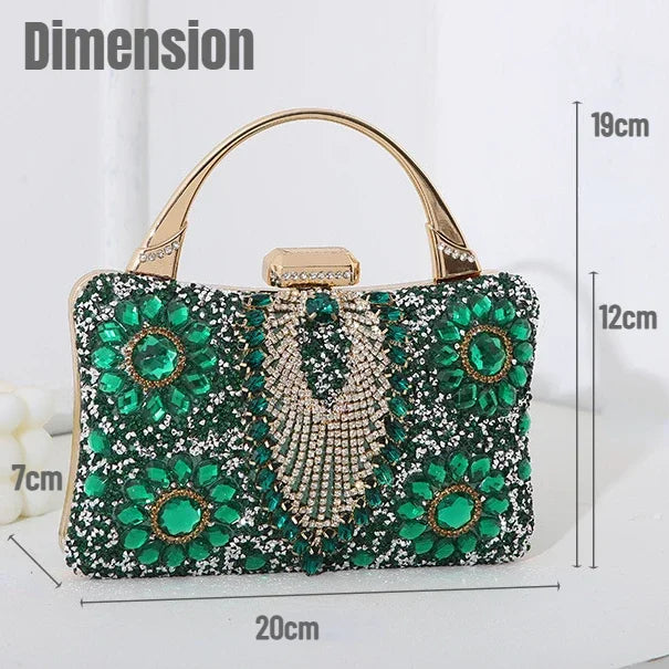 Beaded European Evening Clutch - Blingy Bag LLC