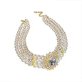 Three-Strand Pearl Choker - Blingy Bag LLC