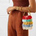 Shell Sequin Beaded Bag - Blingy Bag LLC