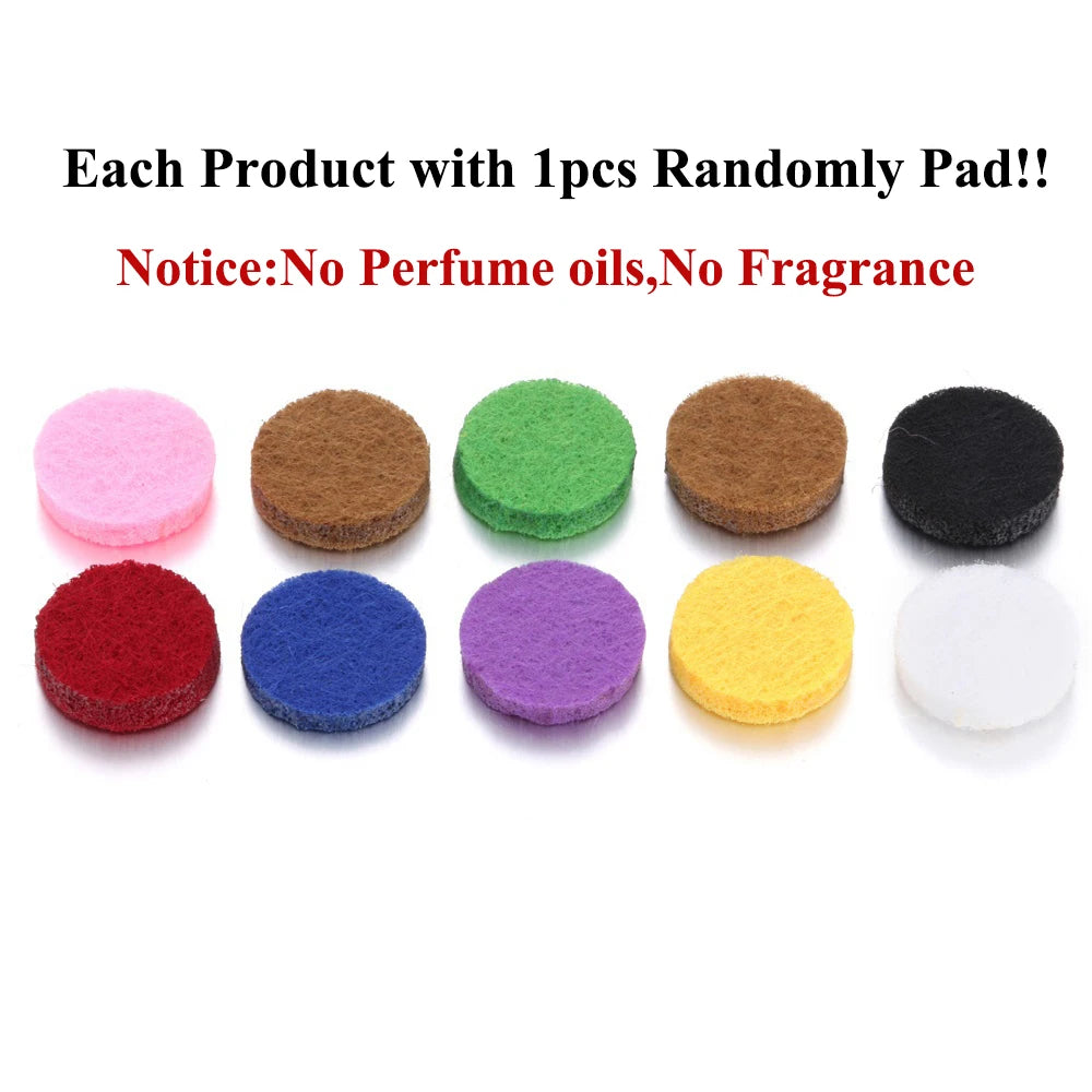 10pcs/lot New Aromatherapy Car Perfume Diffuser Stainless Steel Essential Oil Diffuser Locket Pendants Car Freshener Vent Clip - Blingy Bag LLC