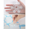 White Snowflake Wall Sticker Set - Blingy Bag LLC