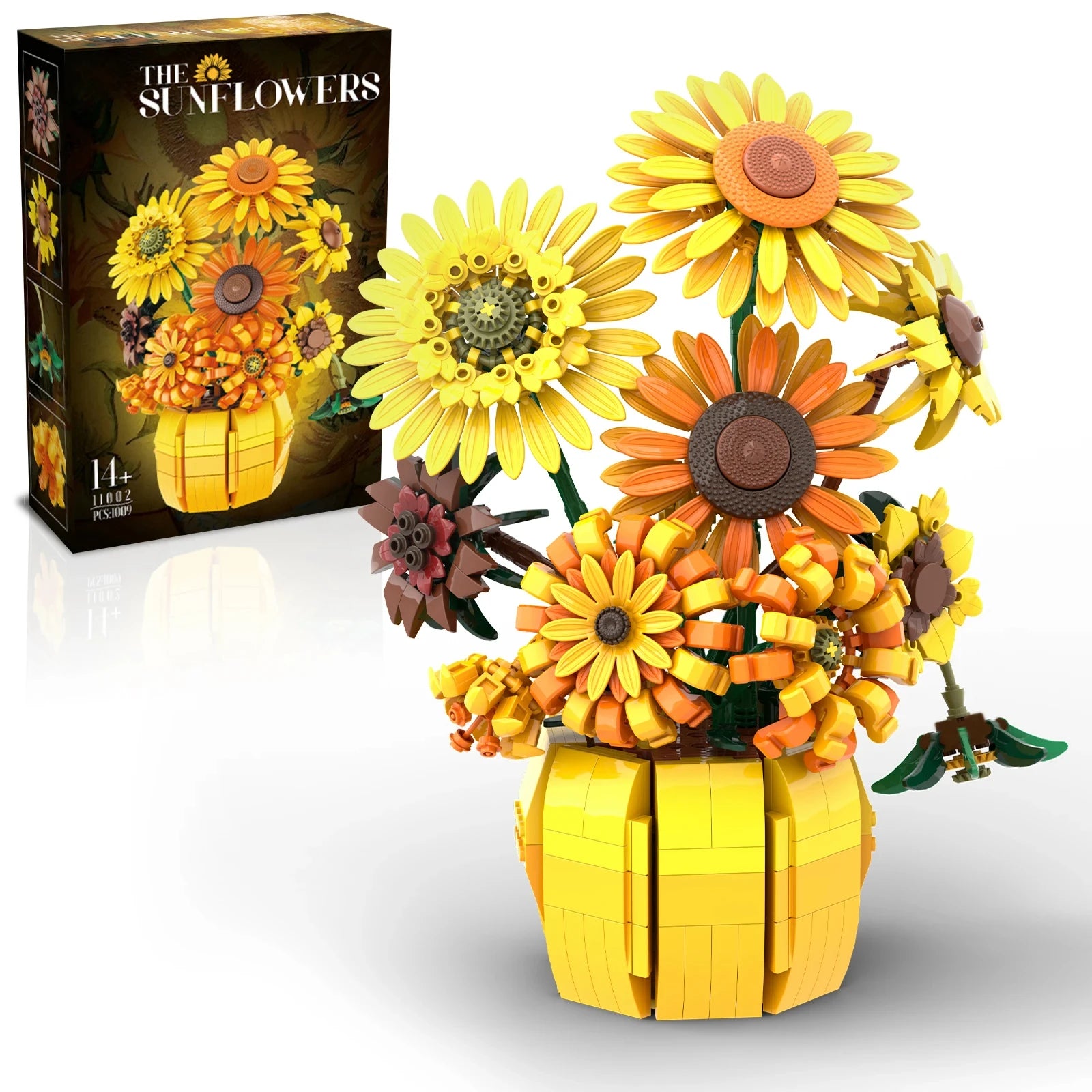 Sunflower Bouquet Model Bricks Set - Blingy Bag LLC