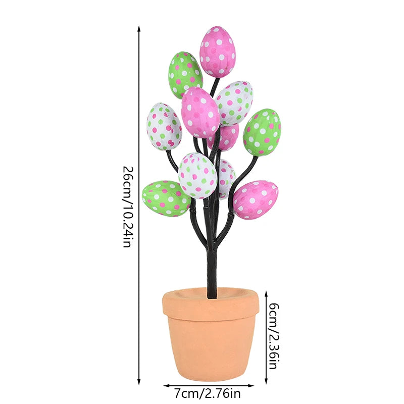 Colorful Easter Eggs Tree - Blingy Bag LLC