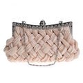 Weaved Silk Elegant Hand Bag - Blingy Bag LLC