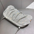 Rhinestones Evening Clutch Bag - Blingy Bag LLC