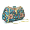 Flower Rhinestone Hand Bag - Blingy Bag LLC