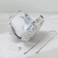 Oval Shaped Diamond Purse - Blingy Bag LLC