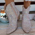 Western Cowboy Glitter Boots - Blingy Bag LLC