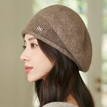 Women’s Soft Winter Beret – Warm Stretchy Cold Weather Hat