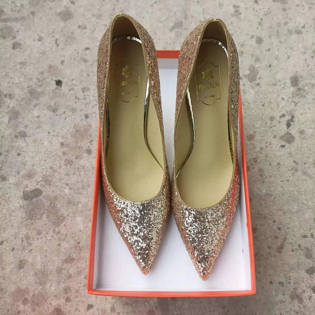 Elegant Wedding High Heels - Blingy Bag LLC