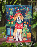 Beagle Christmas Garden Flag - Blingy Bag LLC